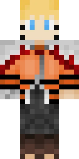 Аниме скин Майнкрафт — скачать PNG бесплатно