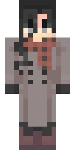 Серый скин Майнкрафт — скачать PNG бесплатно