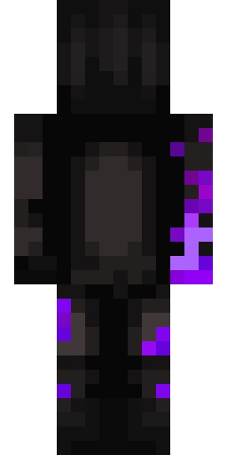 Тёмный скин Майнкрафт — скачать PNG бесплатно