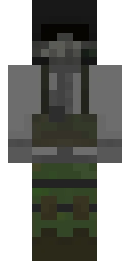 Страшный скин Майнкрафт — скачать PNG бесплатно