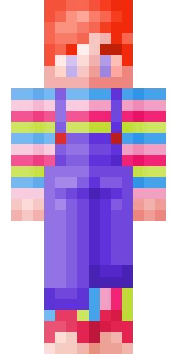 Страшный скин Майнкрафт — скачать PNG бесплатно