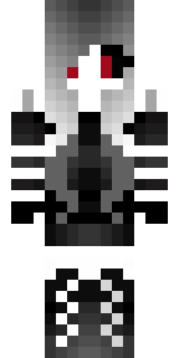 Страшный скин Майнкрафт — скачать PNG бесплатно