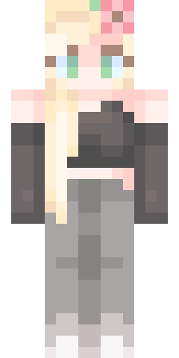Серый скин Майнкрафт — скачать PNG бесплатно