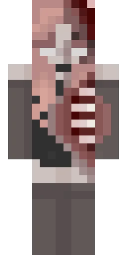 Зомби скин Майнкрафт — скачать PNG бесплатно