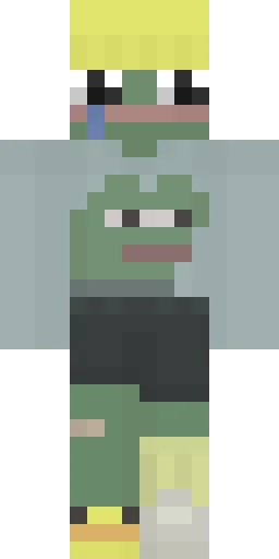 Лягушка скин Майнкрафт — скачать PNG бесплатно