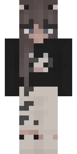 Милый скин Майнкрафт — скачать PNG бесплатно