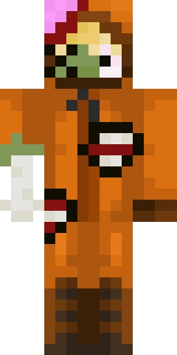 Зомби скин Майнкрафт — скачать PNG бесплатно