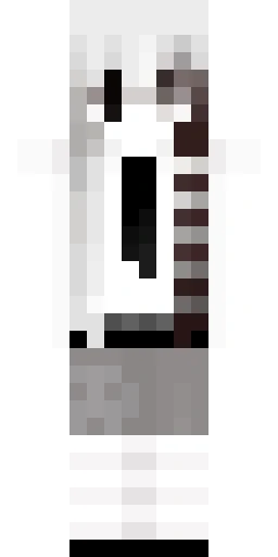 Белый скин Майнкрафт — скачать PNG бесплатно
