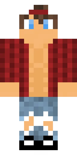 В шапке скин Майнкрафт — скачать PNG бесплатно