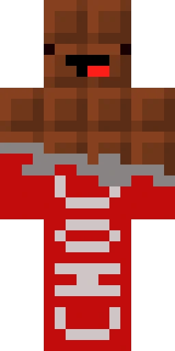 Серый скин Майнкрафт — скачать PNG бесплатно