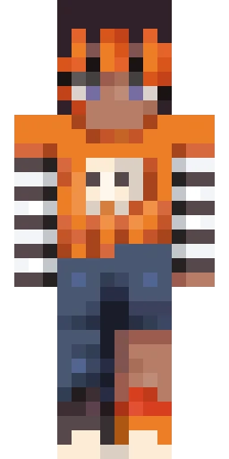 Страшный скин Майнкрафт — скачать PNG бесплатно