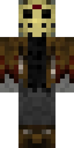 Страшный скин Майнкрафт — скачать PNG бесплатно