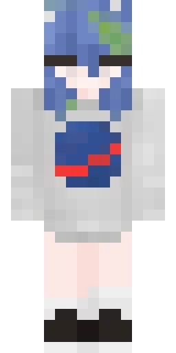 Серый скин Майнкрафт — скачать PNG бесплатно