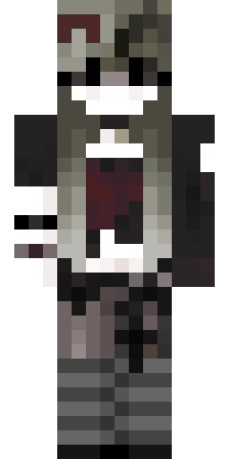 Эмо скин Майнкрафт — скачать PNG бесплатно