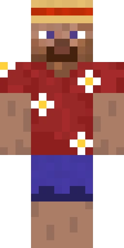 В шапке скин Майнкрафт — скачать PNG бесплатно