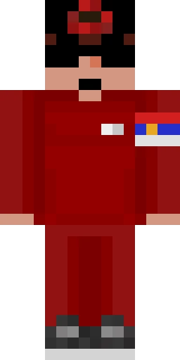 Красный скин Майнкрафт — скачать PNG бесплатно