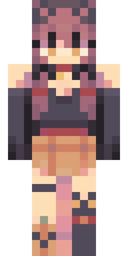 Кошка скин Майнкрафт — скачать PNG бесплатно