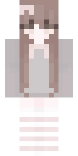 Белый скин Майнкрафт — скачать PNG бесплатно