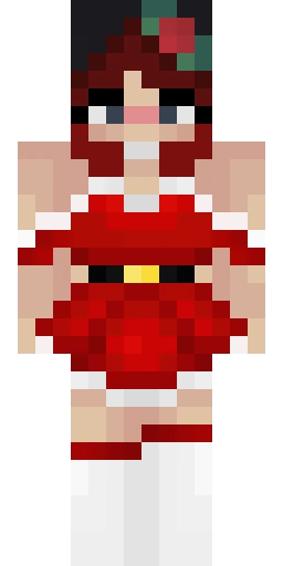 Красный скин Майнкрафт — скачать PNG бесплатно