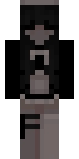 Страшный скин Майнкрафт — скачать PNG бесплатно