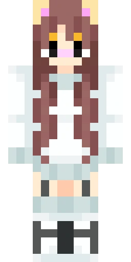 Милый скин Майнкрафт — скачать PNG бесплатно
