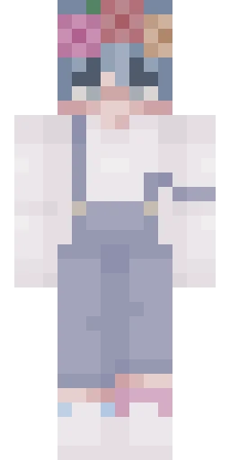 Радужный скин Майнкрафт — скачать PNG бесплатно