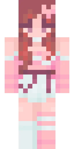 С волосами скин Майнкрафт — скачать PNG бесплатно