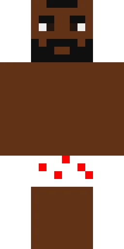 Коричневый скин Майнкрафт — скачать PNG бесплатно