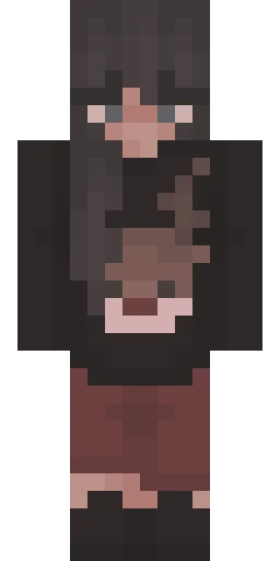 Коричневый скин Майнкрафт — скачать PNG бесплатно