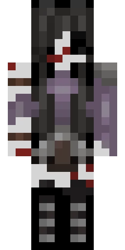 Страшный скин Майнкрафт — скачать PNG бесплатно