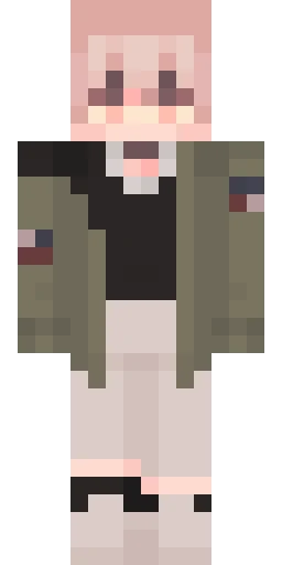Зелёный скин Майнкрафт — скачать PNG бесплатно