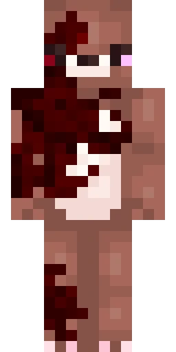 Аниме скин Майнкрафт — скачать PNG бесплатно
