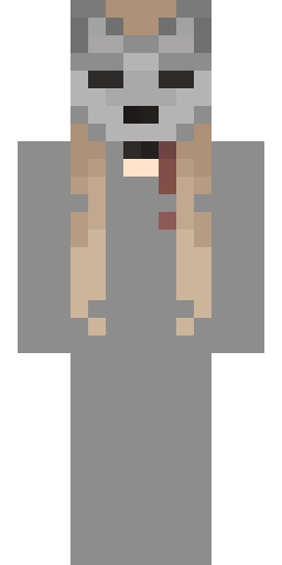 Страшный скин Майнкрафт — скачать PNG бесплатно