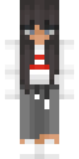 Серый скин Майнкрафт — скачать PNG бесплатно