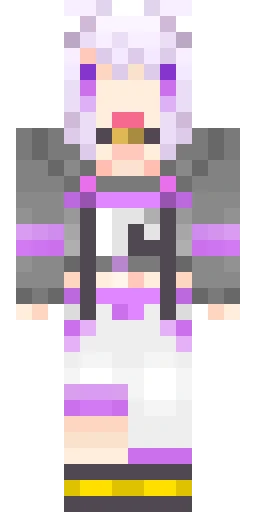 Аниме скин Майнкрафт — скачать PNG бесплатно