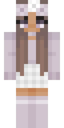 Фиолетовый скин Майнкрафт — скачать PNG бесплатно