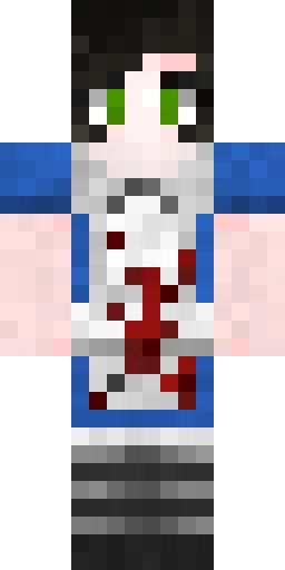 Страшный скин Майнкрафт — скачать PNG бесплатно