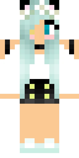 Кошка скин Майнкрафт — скачать PNG бесплатно