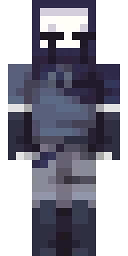 Тёмный скин Майнкрафт — скачать PNG бесплатно