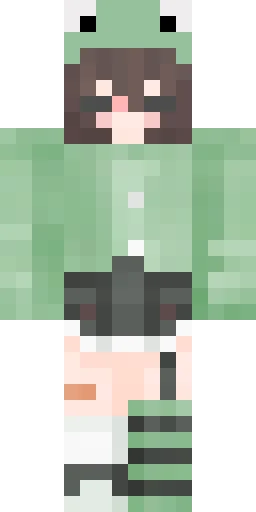 Лягушка скин Майнкрафт — скачать PNG бесплатно