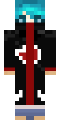 Аниме скин Майнкрафт — скачать PNG бесплатно