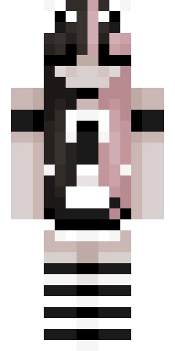 Белый скин Майнкрафт — скачать PNG бесплатно