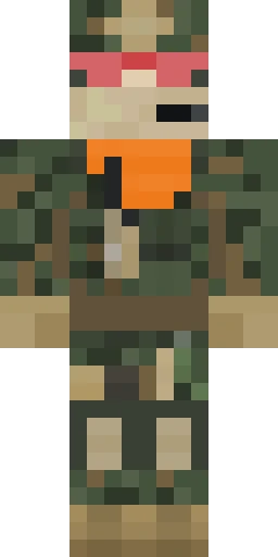 Военный скин Майнкрафт — скачать PNG бесплатно
