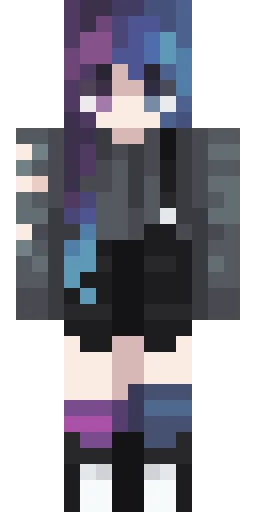 Серый скин Майнкрафт — скачать PNG бесплатно