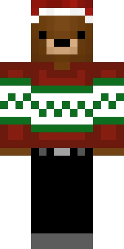 Медведь скин Майнкрафт — скачать PNG бесплатно