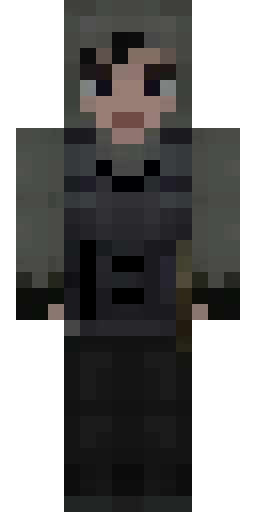 Серый скин Майнкрафт — скачать PNG бесплатно