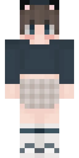Фембой скин Майнкрафт — скачать PNG бесплатно