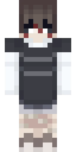 Страшный скин Майнкрафт — скачать PNG бесплатно