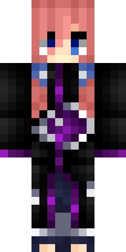 Фиолетовый скин Майнкрафт — скачать PNG бесплатно