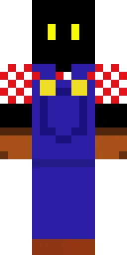 Тёмный скин Майнкрафт — скачать PNG бесплатно